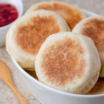 an image of vegan english muffins