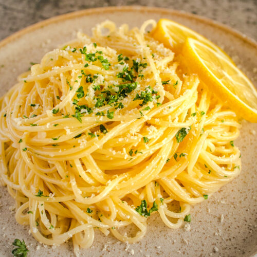 an image of lemon pasta