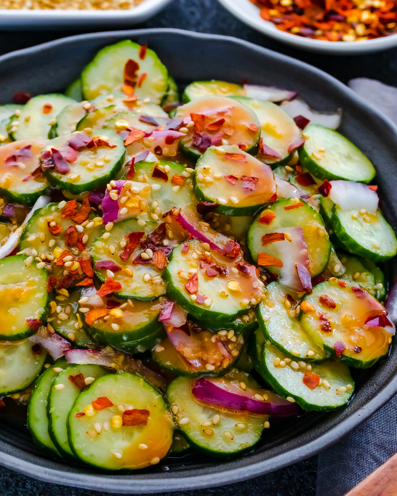an image of cucumber salad