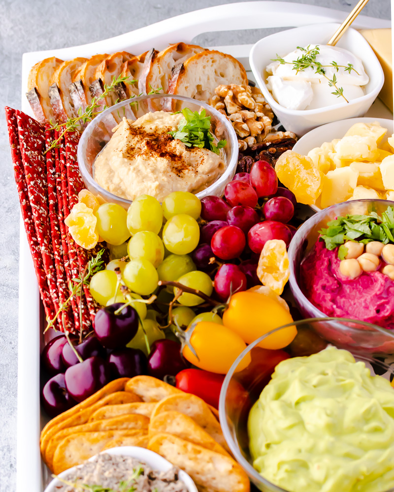 an image of a vegan snack board