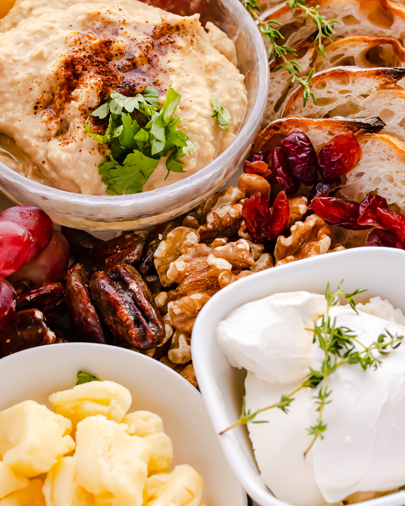 an image of a vegan snack board