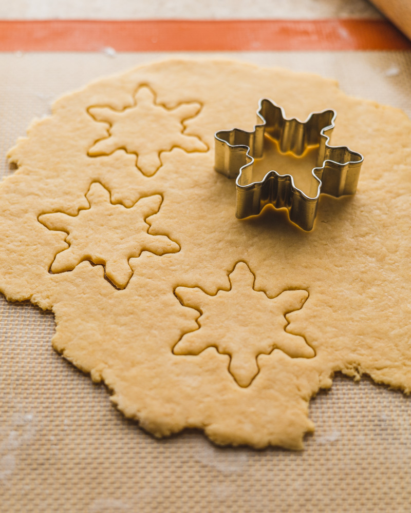 an image of cookie cutter and dough