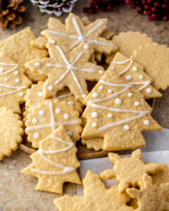 an image of vegan maple sugar cookies