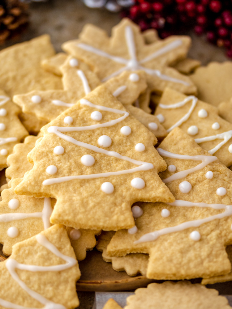an image of vegan maple sugar cookies