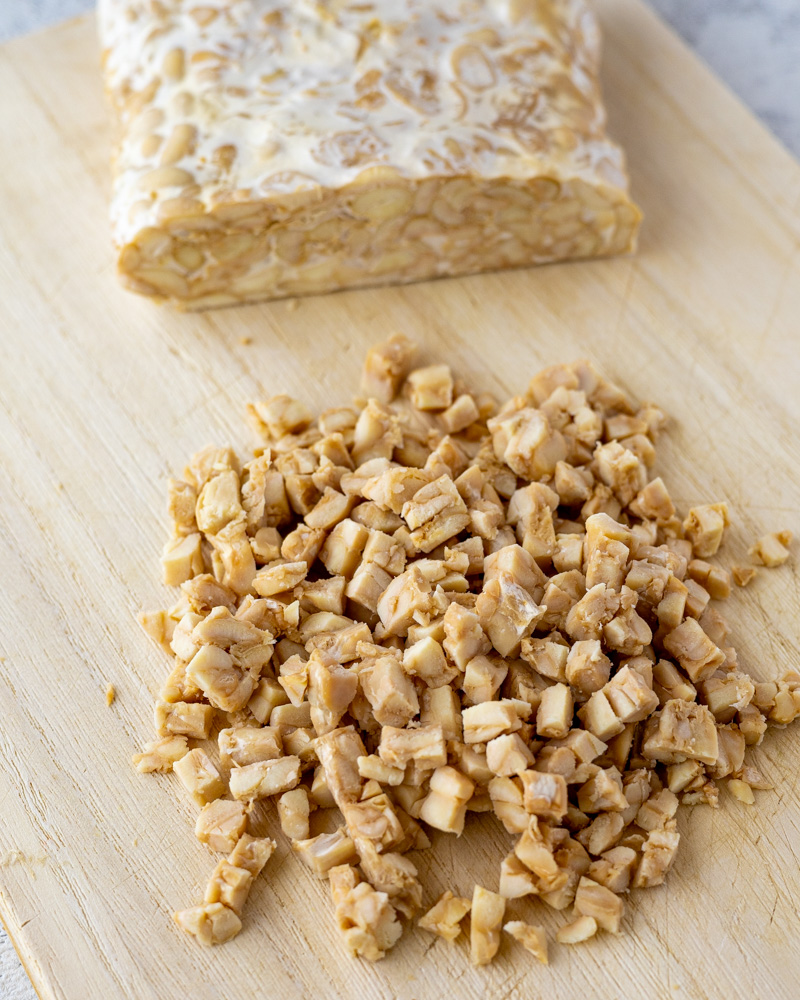 an image of crumbled tempeh