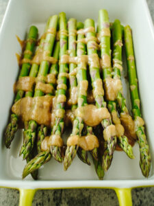an image of asparagus in a cooking dish