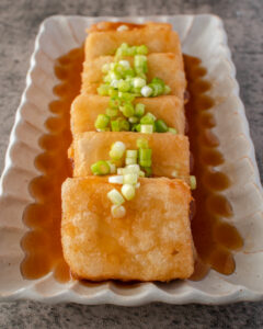 an image of Agedashi Tofu on a plate