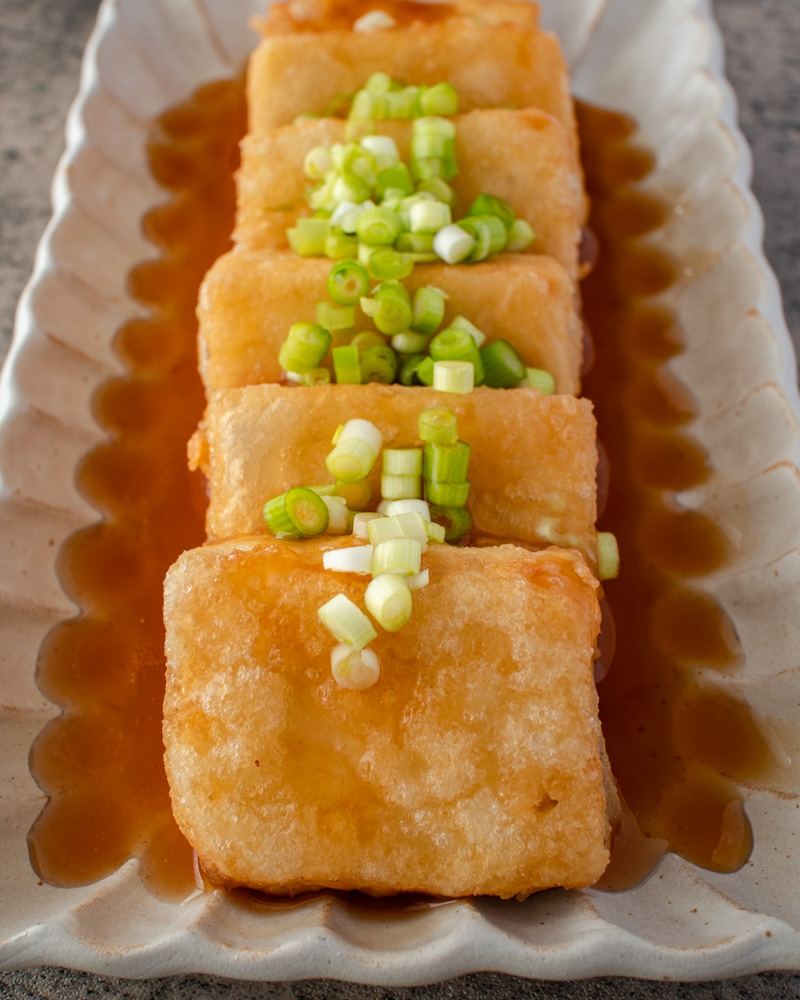 an image of Agedashi tofu